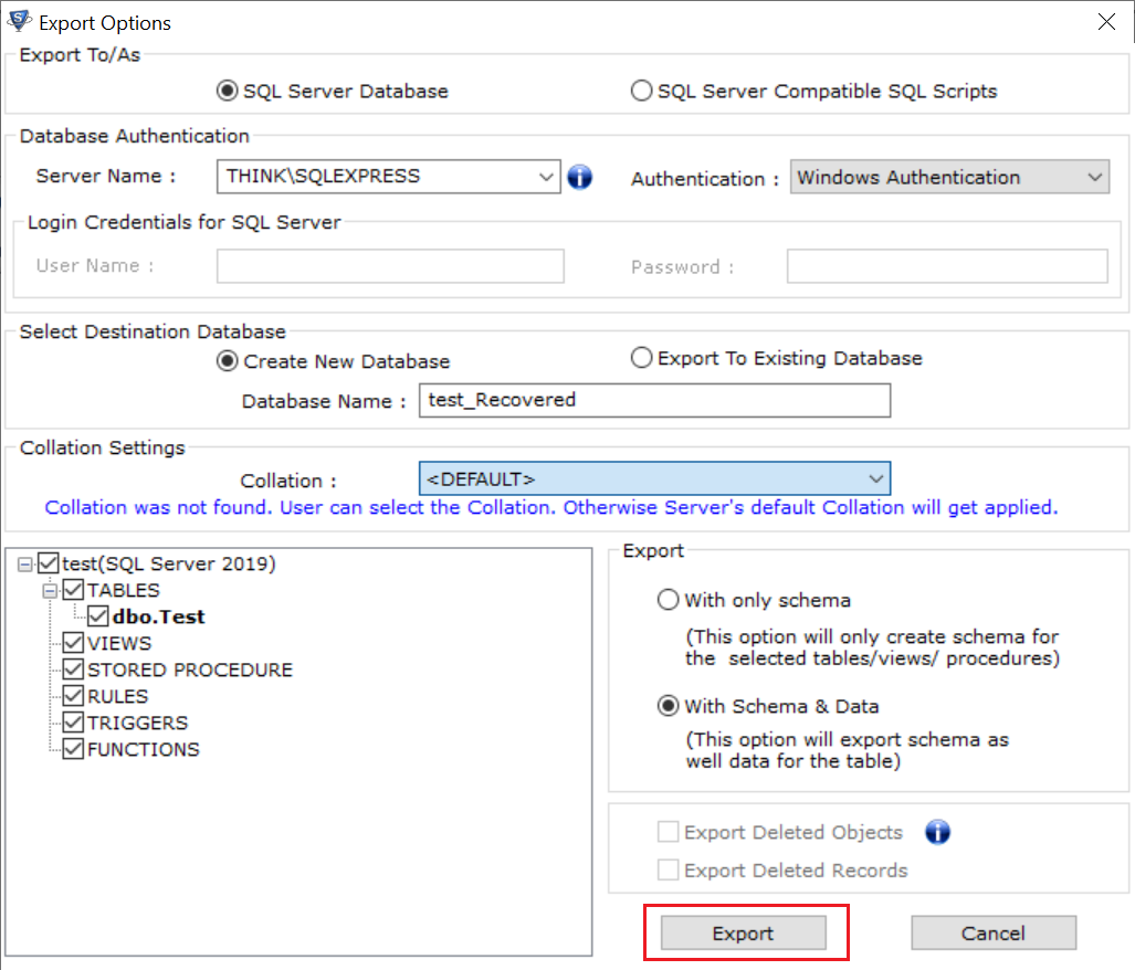 step-5. how to transfer data between two SQL servers