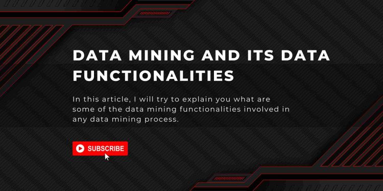 functionalities of data mining